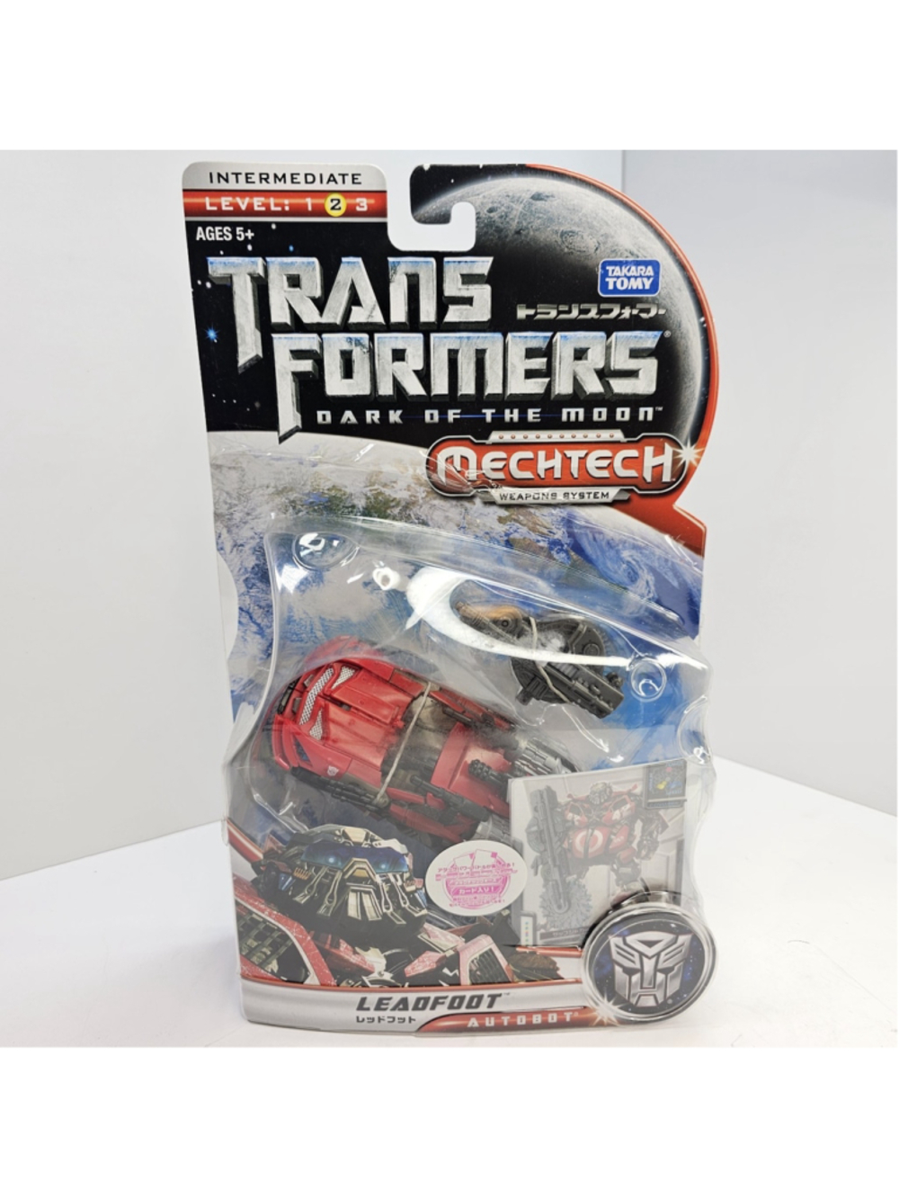 Rare Transformers Dark of the Moon DOTM MechTech Leadfoot DA-34 Takara SEALED